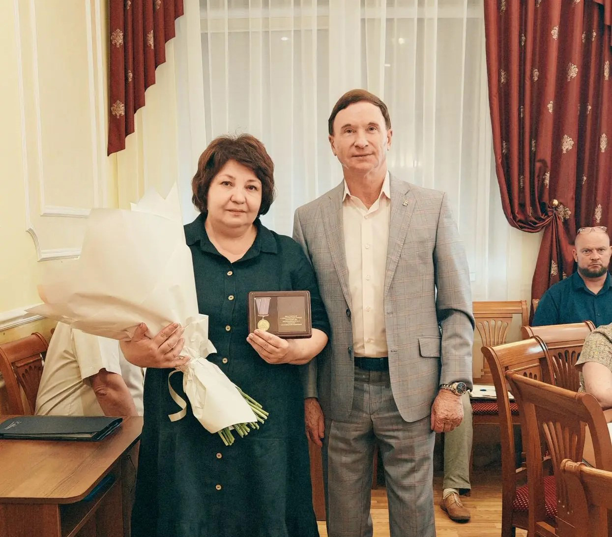 Поздравляем Тамару Игоревну Черняеву с наградой!