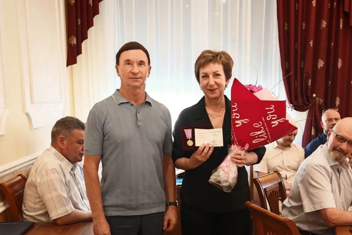Поздравляем Светлану Анатольевну Милакину с наградой!