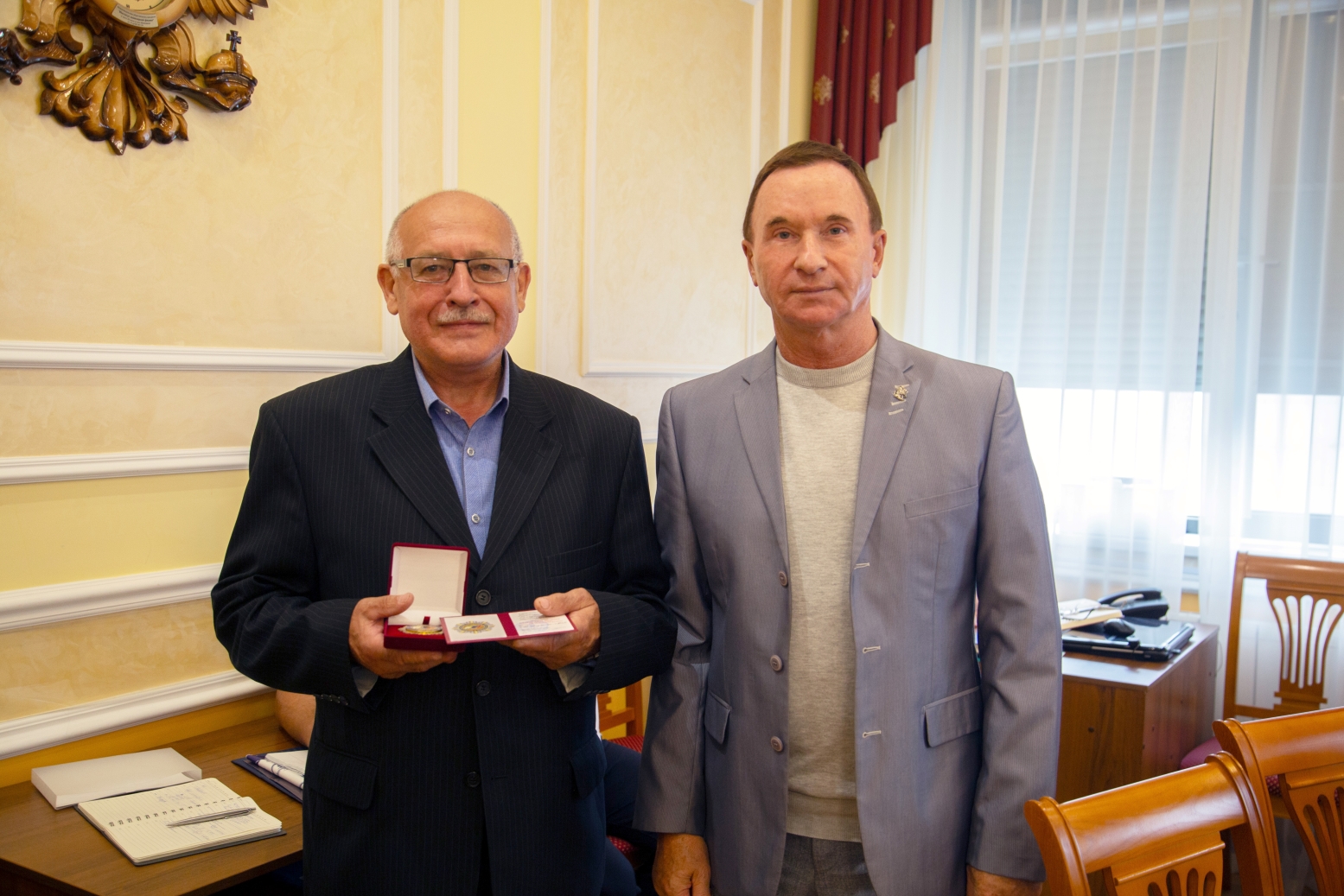 Поздравляем Владимира Николаевича Богомолова с наградой!